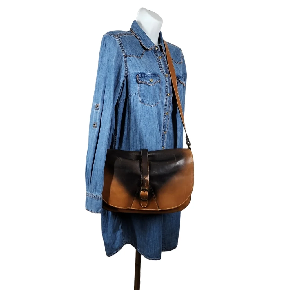 PATRICIA NASH MESSENGER SATCHEL BAG